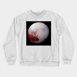 Dwarf planet Pluto, New Horizons view (C028/7858) Crewneck Sweatshirt